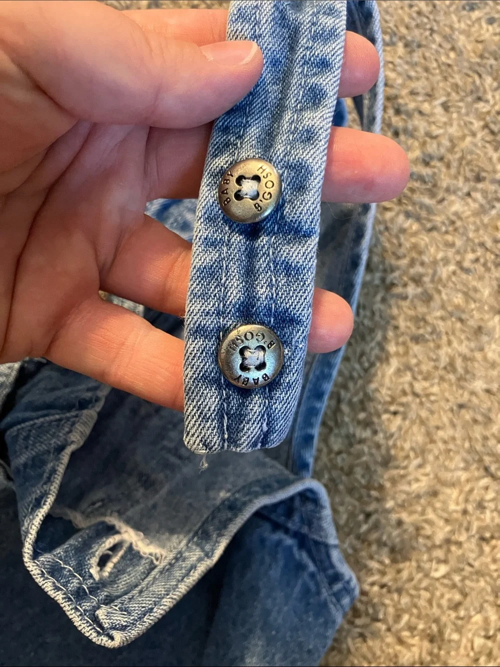 Vintage OshKosh B'gosh Vestbak Denim Kid’s Overalls